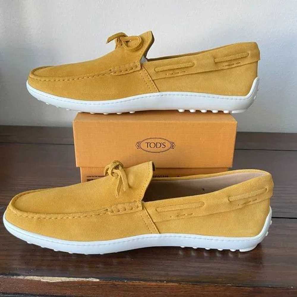 Tod's o1lxy1mk0524 Loafers in Yellow & White - image 2