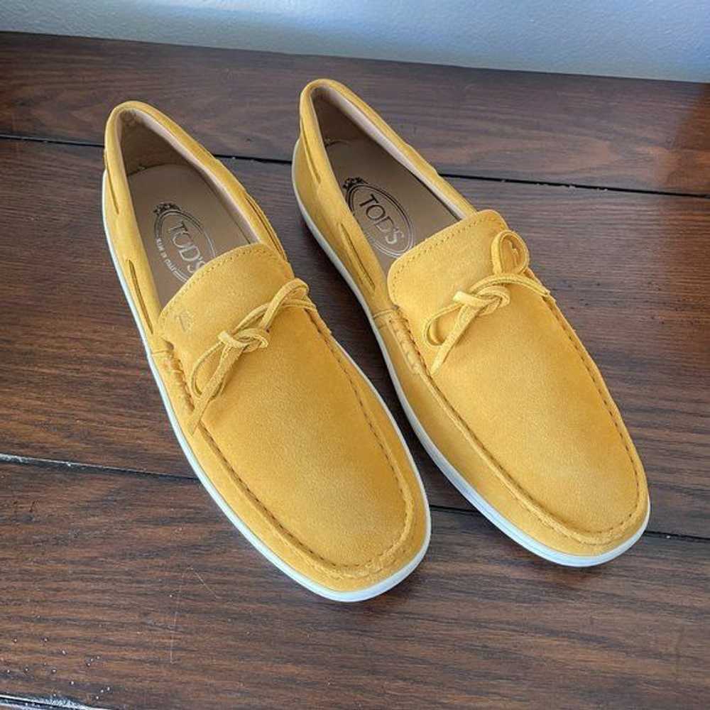 Tod's o1lxy1mk0524 Loafers in Yellow & White - image 3