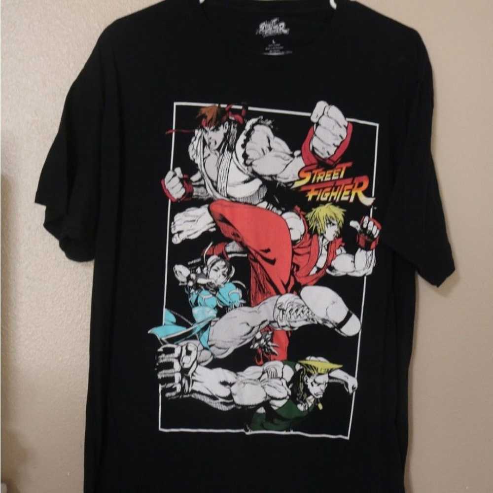 Street Fighter Shirt Large - image 1