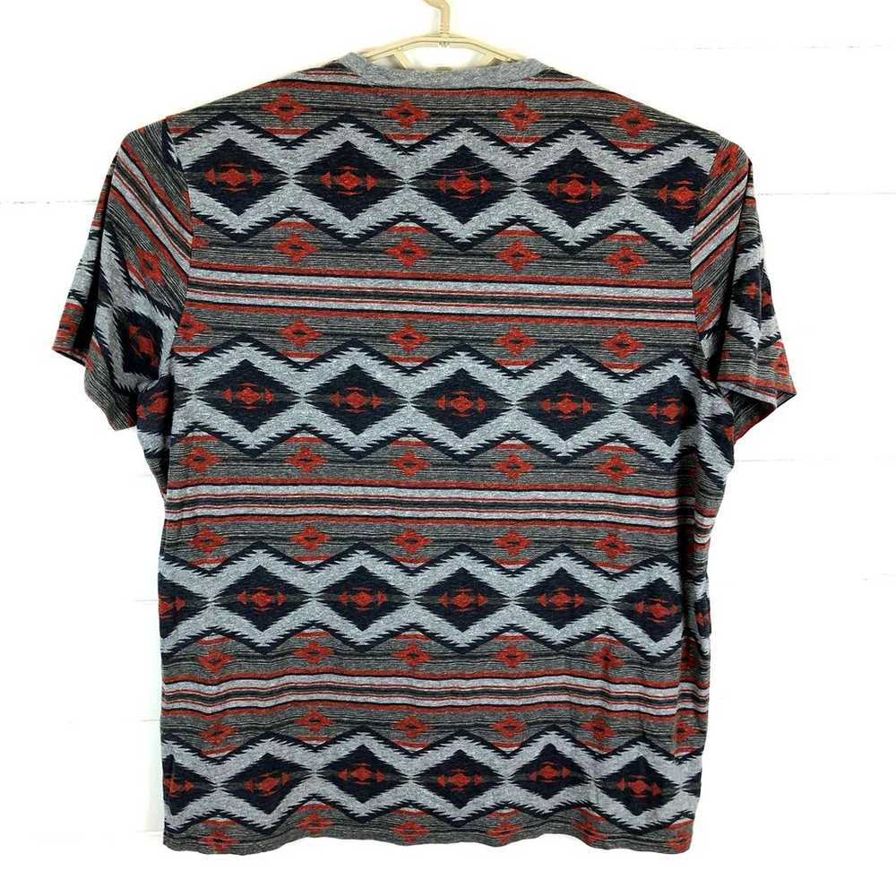 Lucky Brand XXL henley short sleeve t shirt Aztec… - image 2