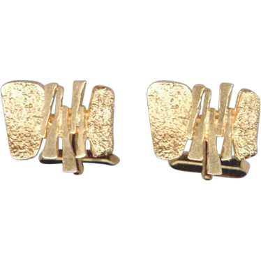 MODERNIST Gold Tone Cufflinks