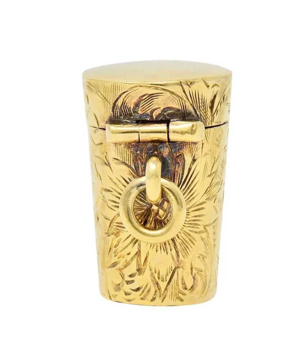 Tiffany & Co. Victorian 14K Yellow Gold Chatelain… - image 10