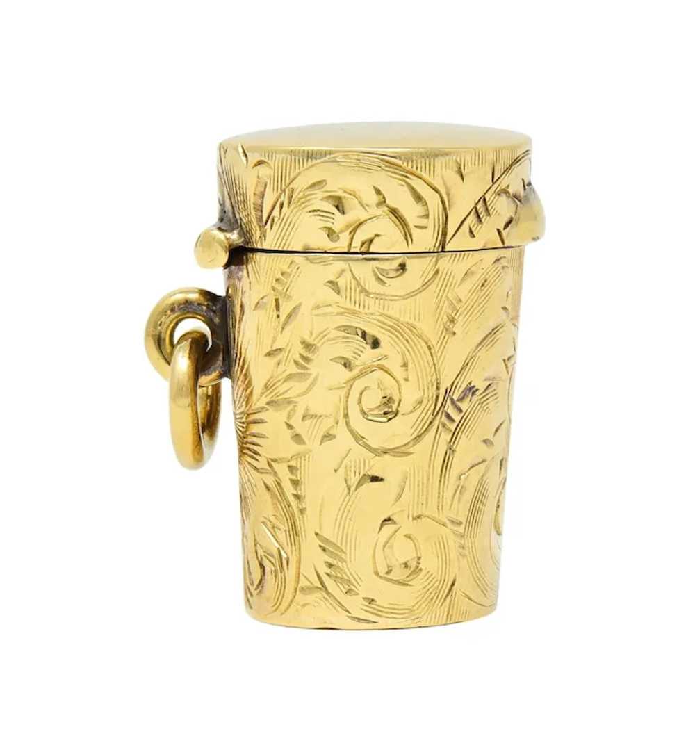 Tiffany & Co. Victorian 14K Yellow Gold Chatelain… - image 11