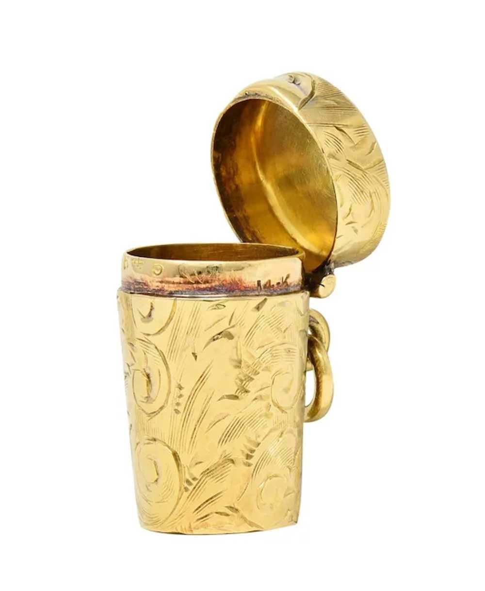 Tiffany & Co. Victorian 14K Yellow Gold Chatelain… - image 4