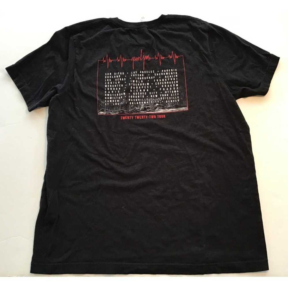Rare Pearl Jam Twenty Twenty-Two Tour T-Shirt, Bl… - image 4