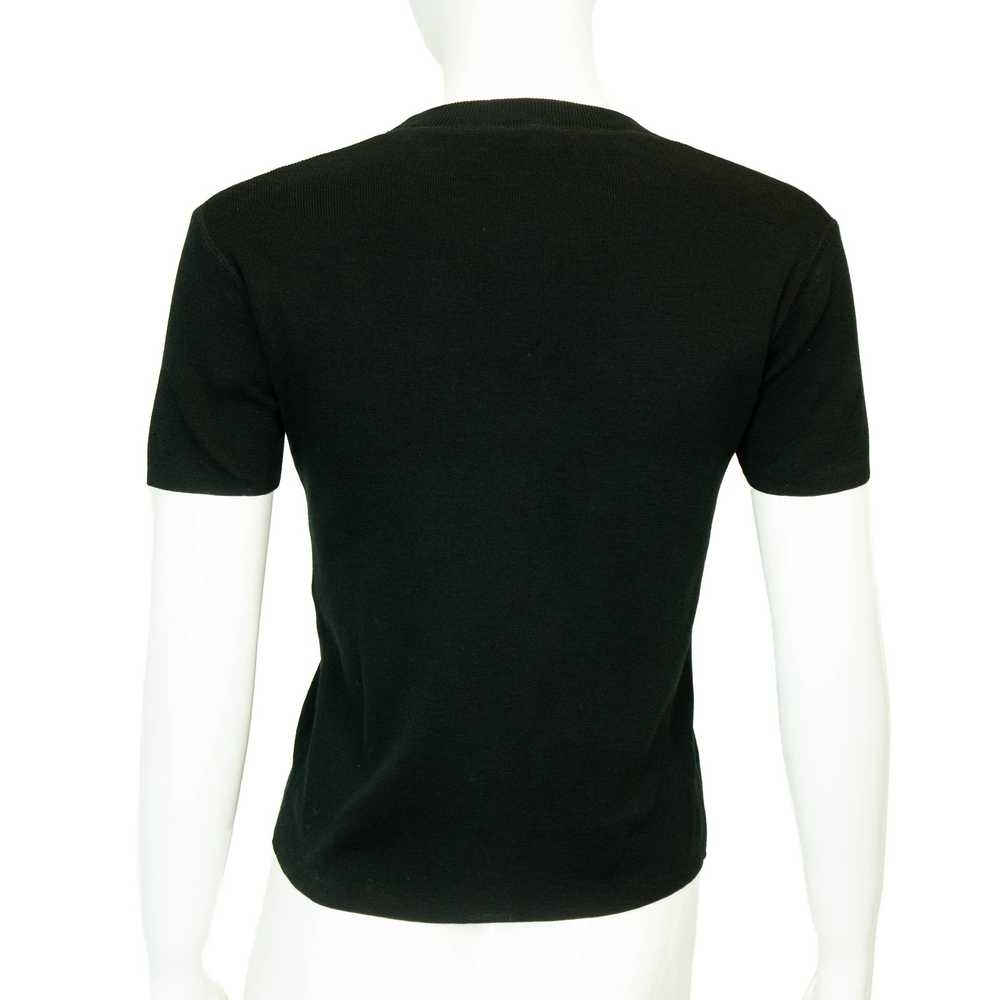 Chanel CHANEL Pre-Owned 2002 Crew Neck Fitted T-s… - image 4