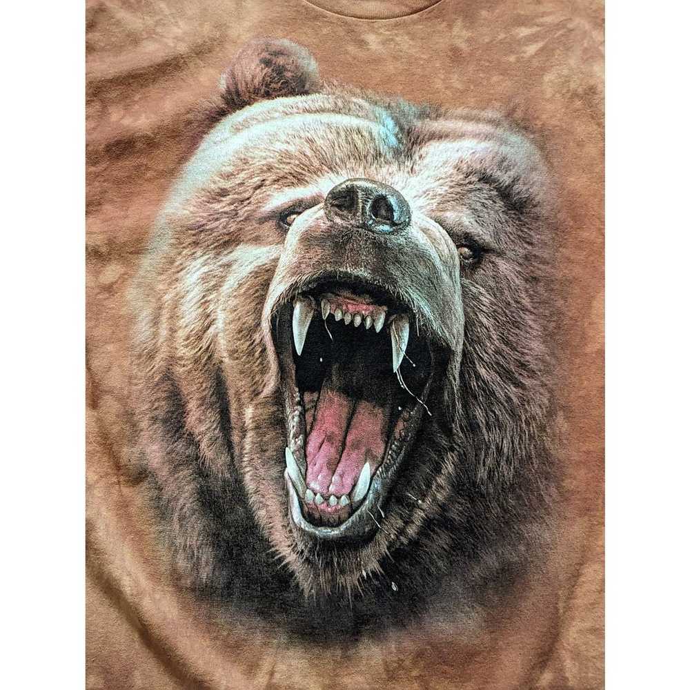 The Mountain Yellowstone Grizzly Bear Graphic Tee… - image 5