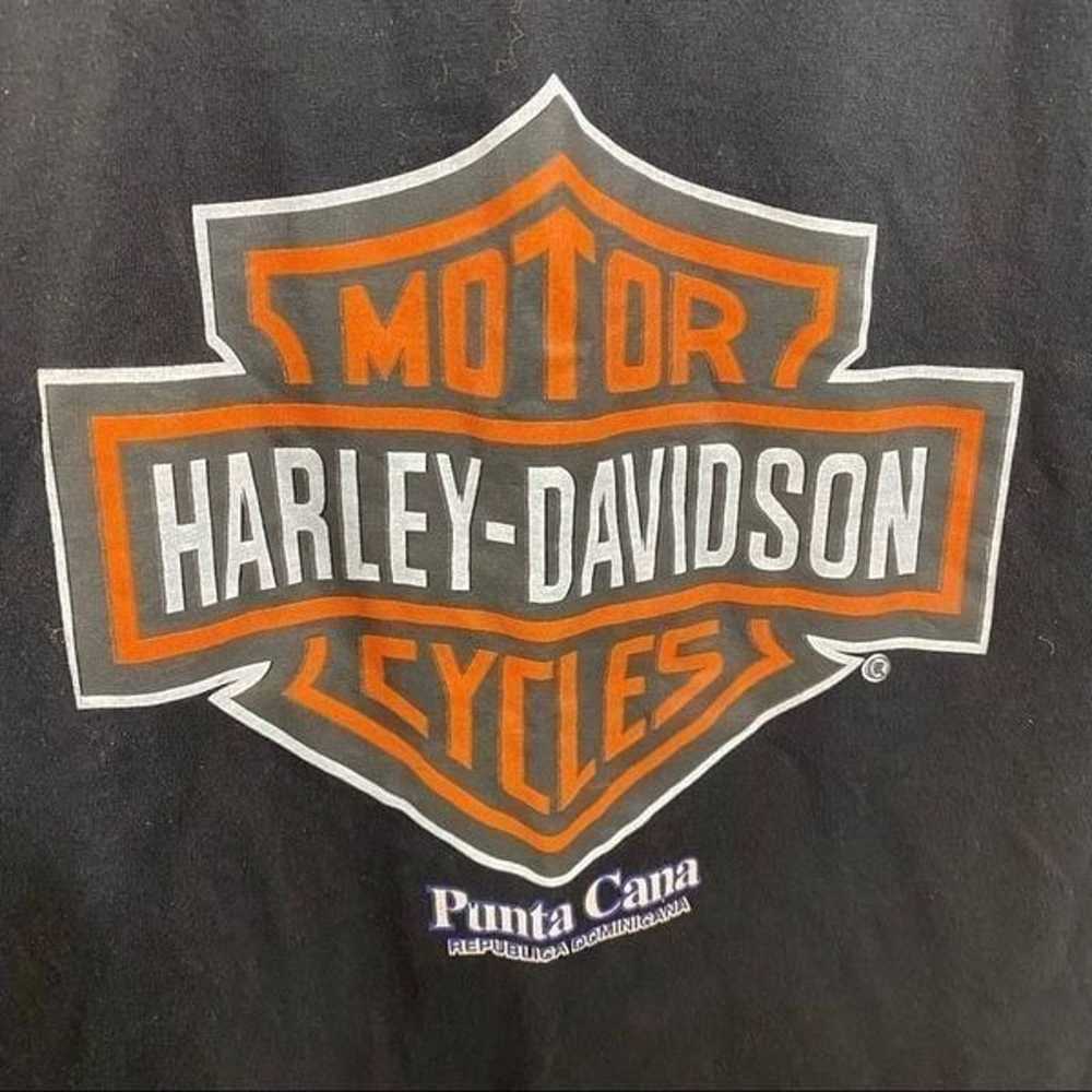Mens Classic Harley Davidson Punta Cana Black Gra… - image 2