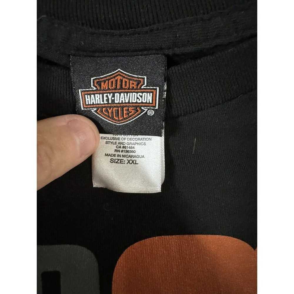 Lot Of 2 Harley Davidson Long Sleeve T-Shirts Bik… - image 3
