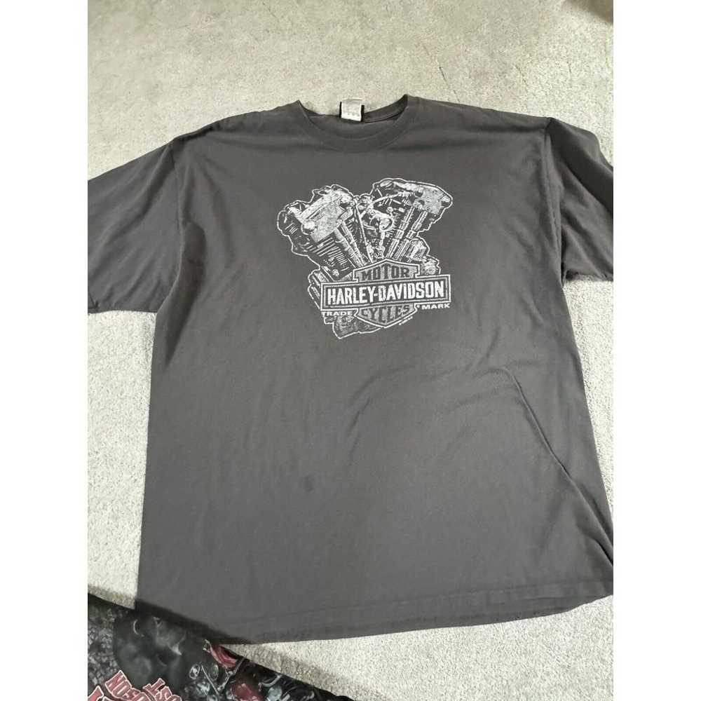 Lot Of 2 Harley Davidson Long Sleeve T-Shirts Bik… - image 4