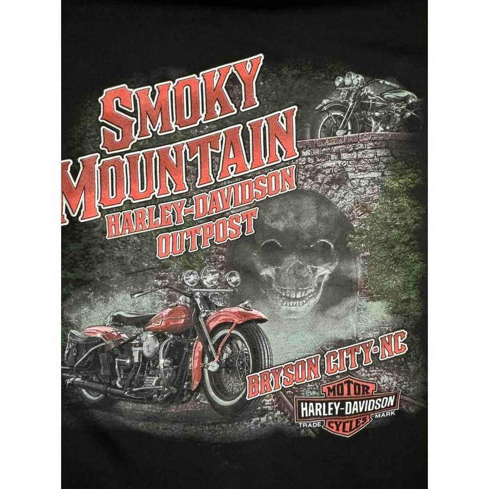 Lot Of 2 Harley Davidson Long Sleeve T-Shirts Bik… - image 8
