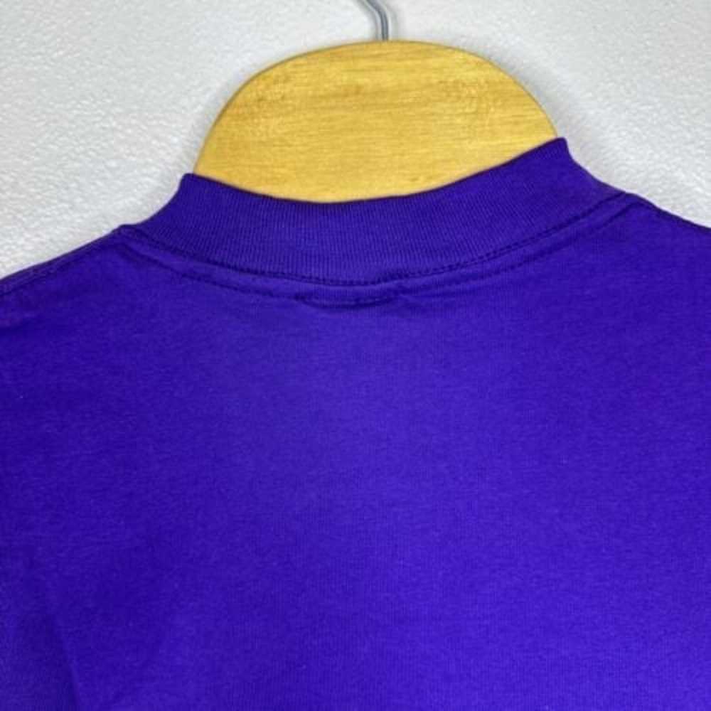 Vintage Smokin Joe Camel Shirt Mens XL Purple Cig… - image 6