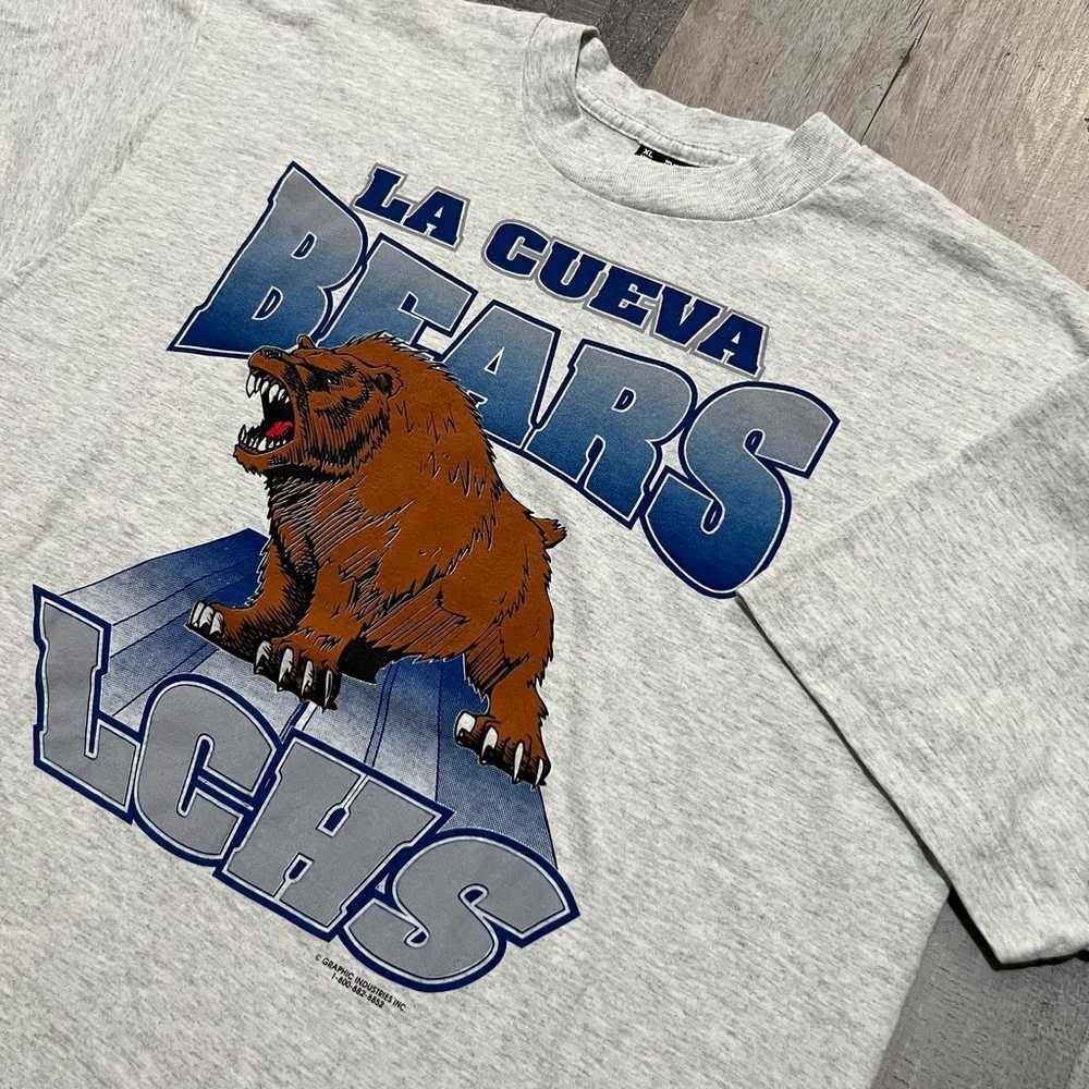 VTG La Cueva Bears Grey High School LCHS 90s Albu… - image 2