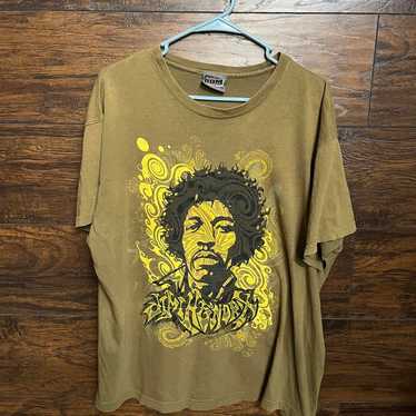 Jimi Hendrix Y2k T-shirt - 2006 Copyright Flock S… - image 1