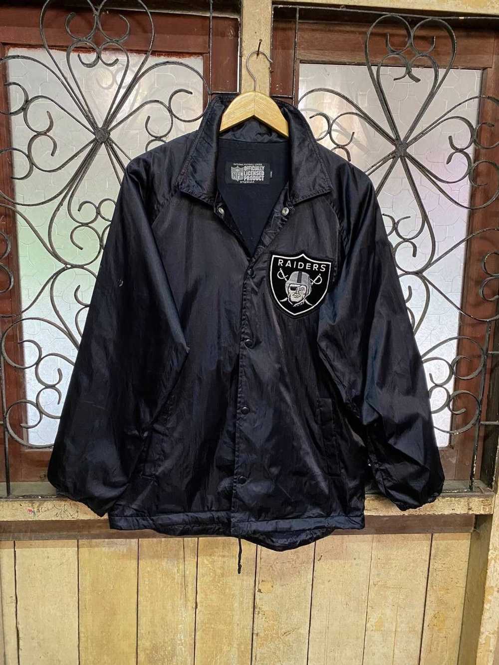 NFL × Vintage Official NFL Raiders Starter Jacket - image 3