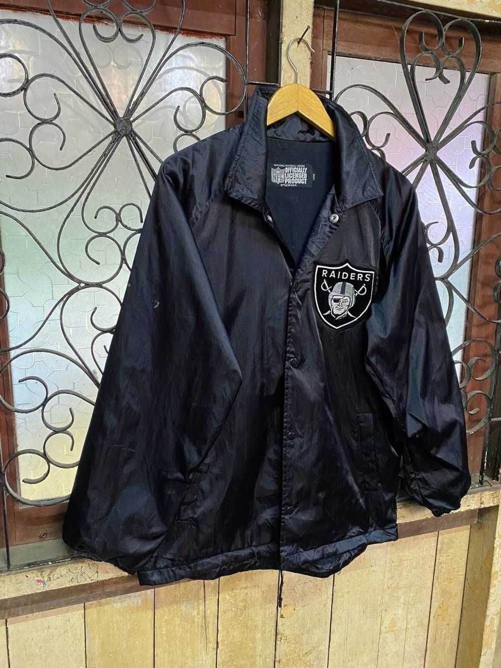 NFL × Vintage Official NFL Raiders Starter Jacket - image 4