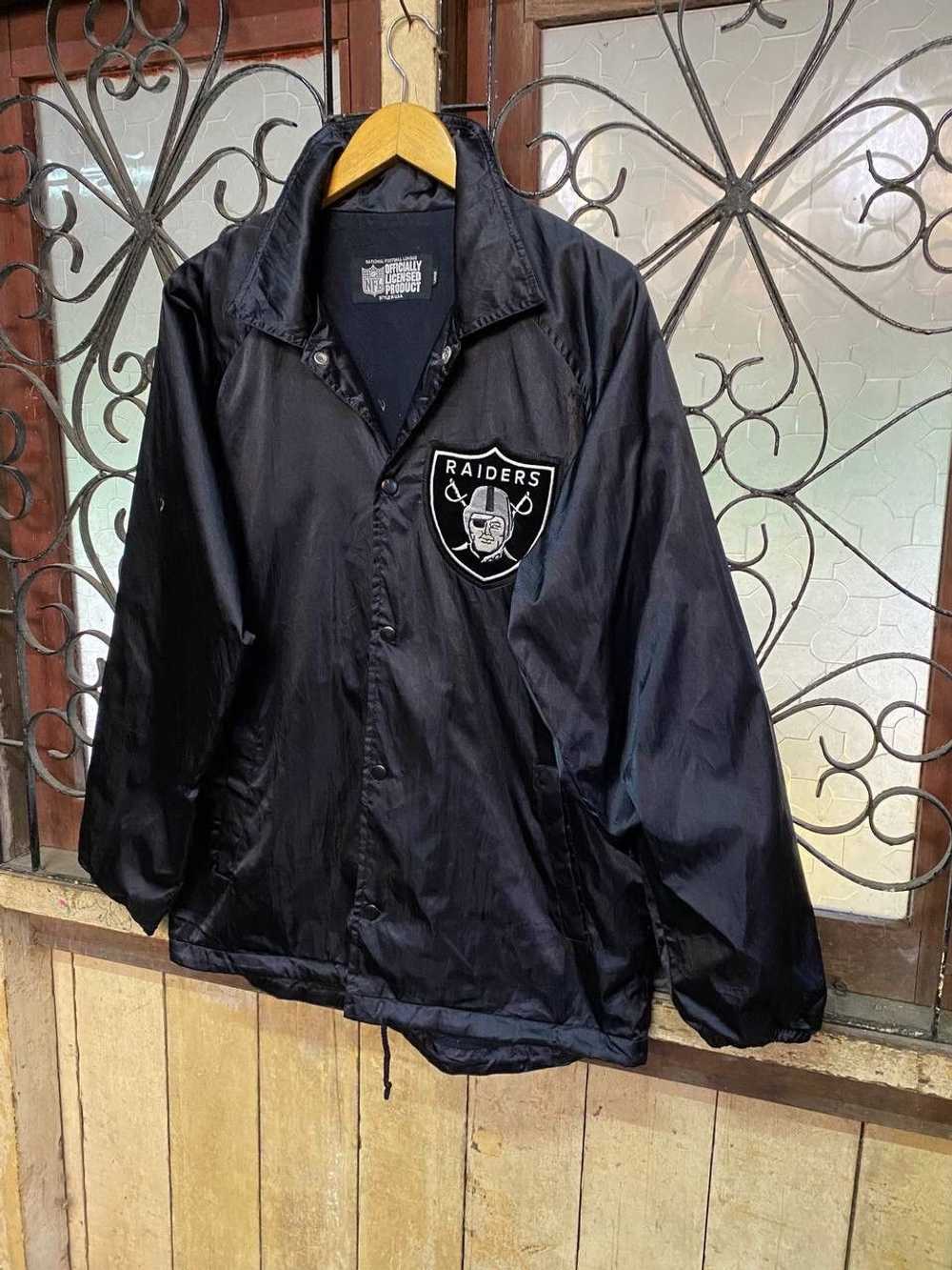 NFL × Vintage Official NFL Raiders Starter Jacket - image 5