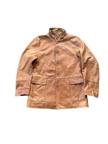 Designer × Ermenegildo Zegna × Leather Jacket Zeg… - image 1