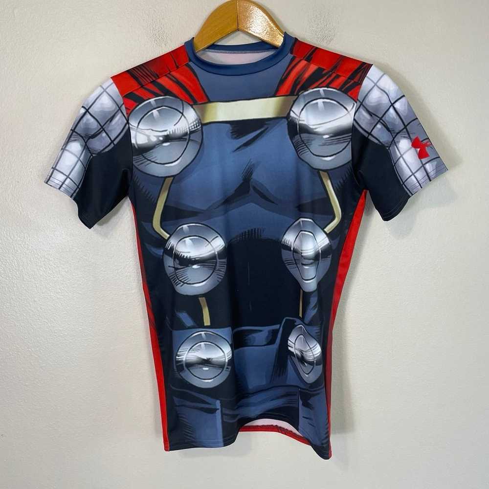 Under Armour Marvel Thor Compression Shirt HeatGe… - image 2