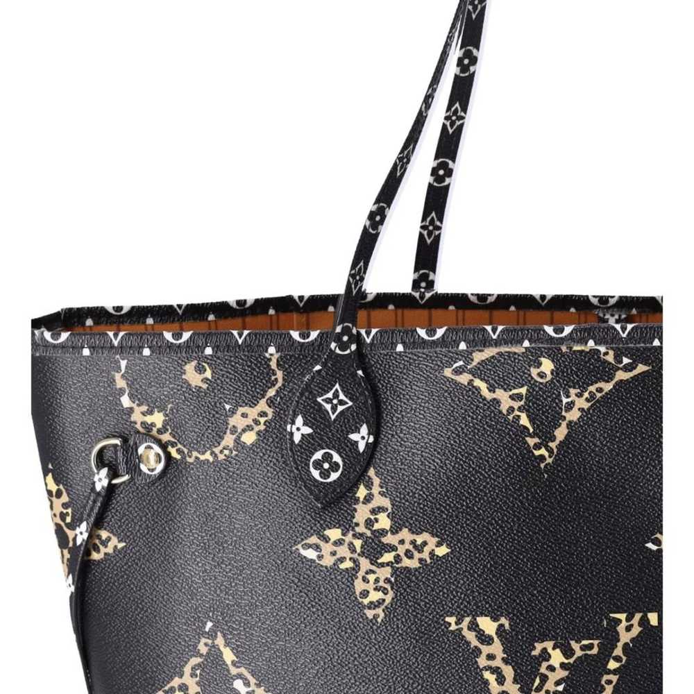 Louis Vuitton Neverfull leather tote - image 4