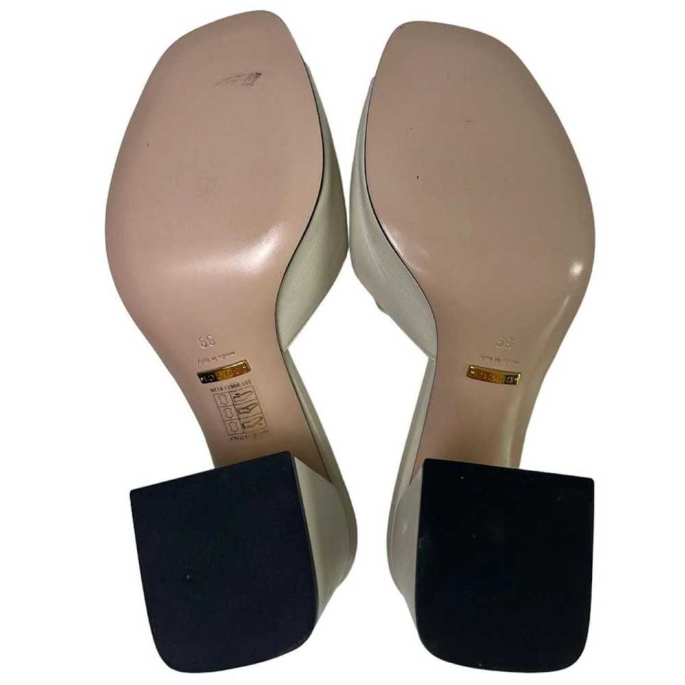 Gucci Leather sandal - image 9