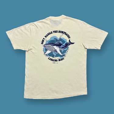Vintage 70s Save the Whales Crazy Shirts 1977 Haw… - image 1