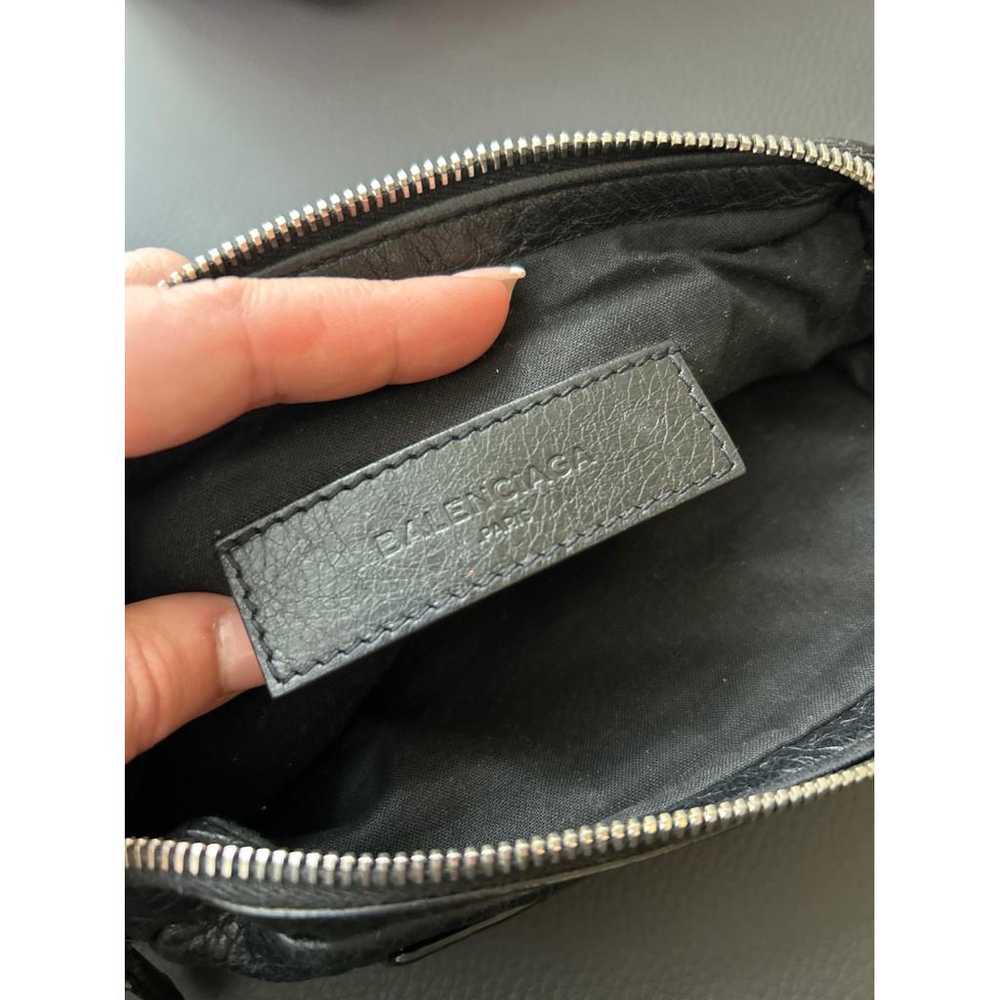 Balenciaga City Clip leather clutch bag - image 4