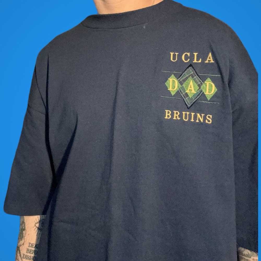 90s UCLA Dad Bruins T Shirt Pocket Logo Design Co… - image 1