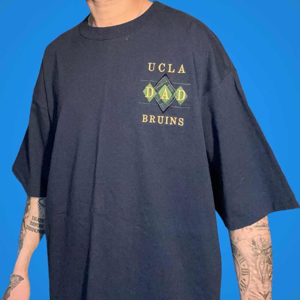 90s UCLA Dad Bruins T Shirt Pocket Logo Design Co… - image 4