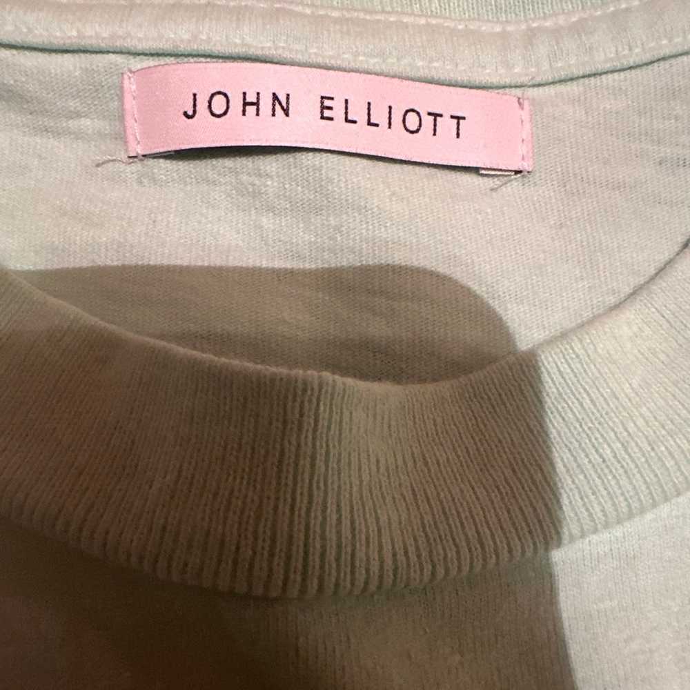John Elliott Medium (2) Mint Green Long Sleeve Un… - image 2