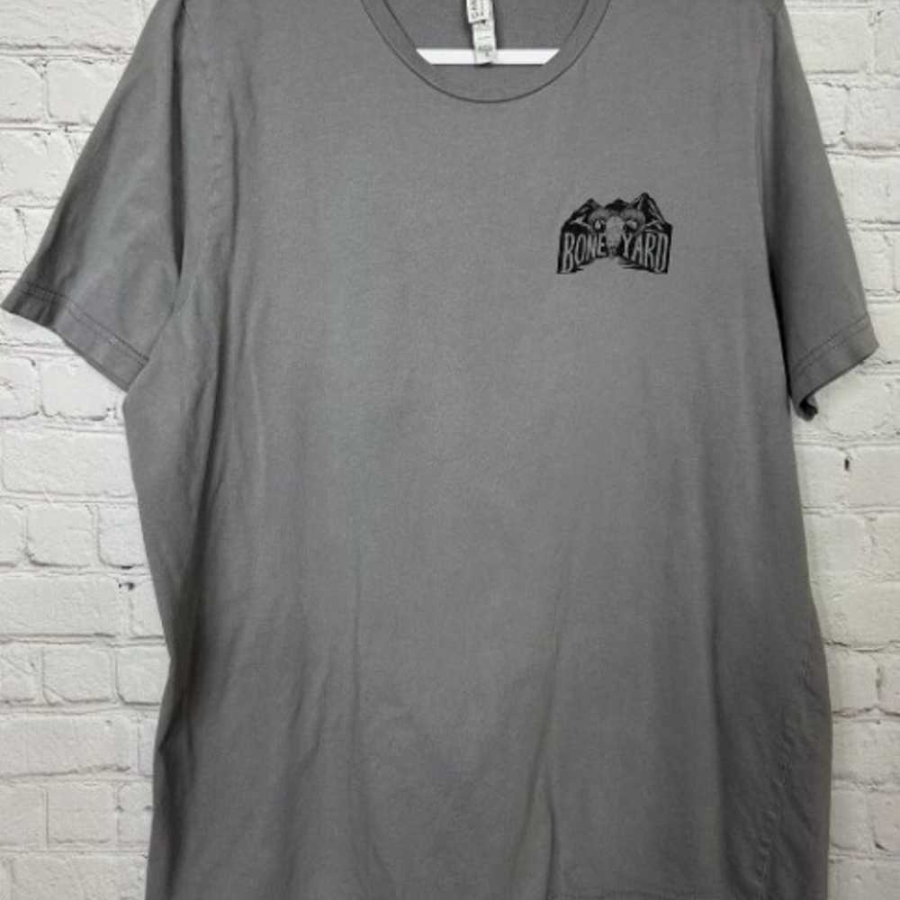 gray short sleeve t-shirt, sz XL - image 1