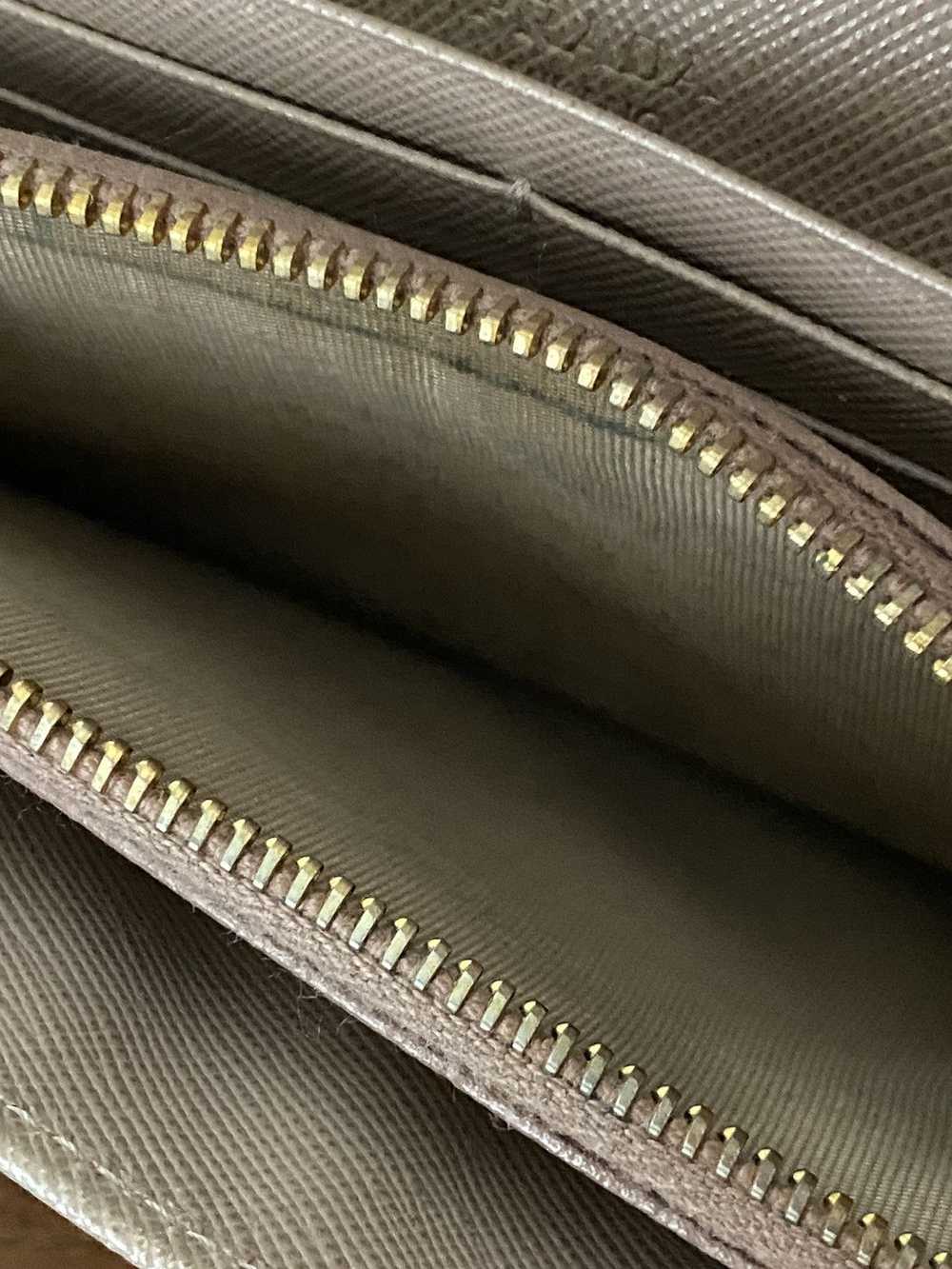 Prada Prada Saffiano metal long wallet - image 9