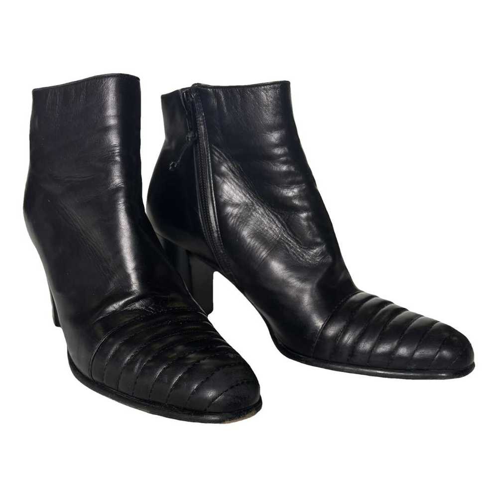 Salvatore Ferragamo Leather ankle boots - image 1