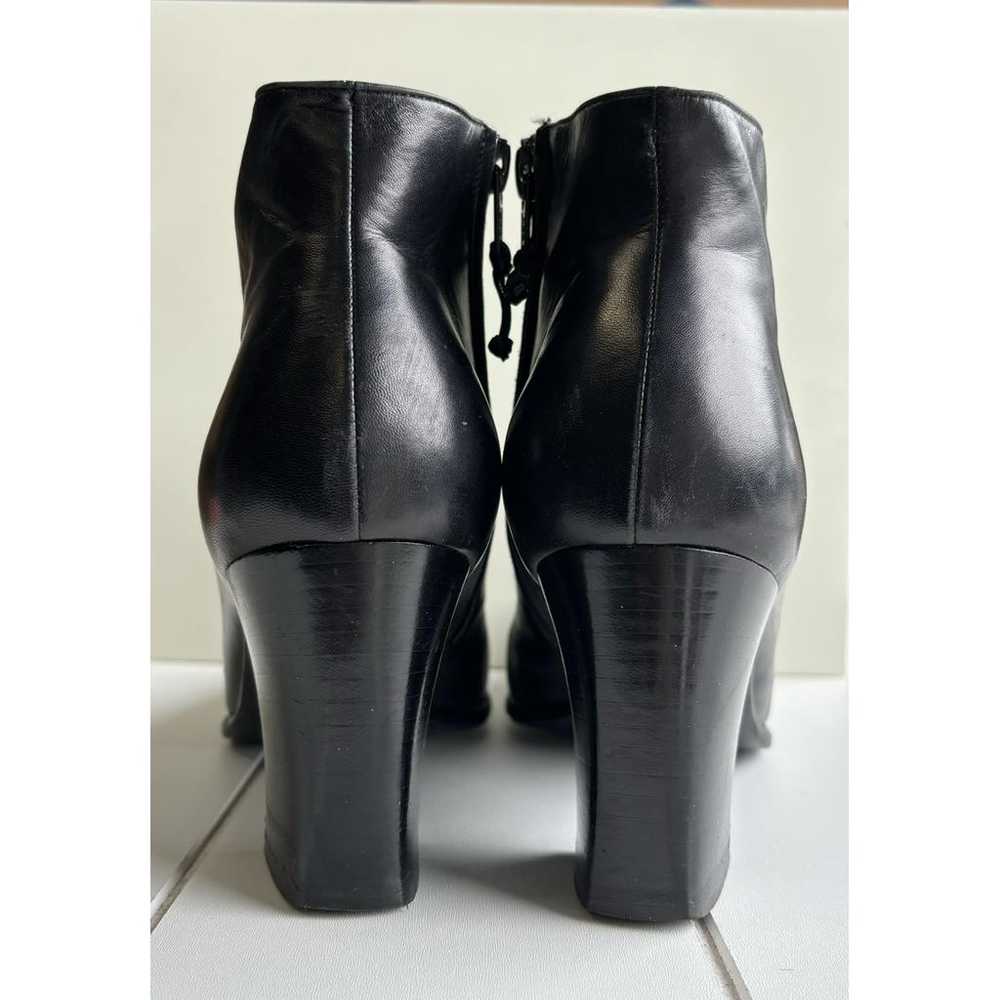 Salvatore Ferragamo Leather ankle boots - image 4
