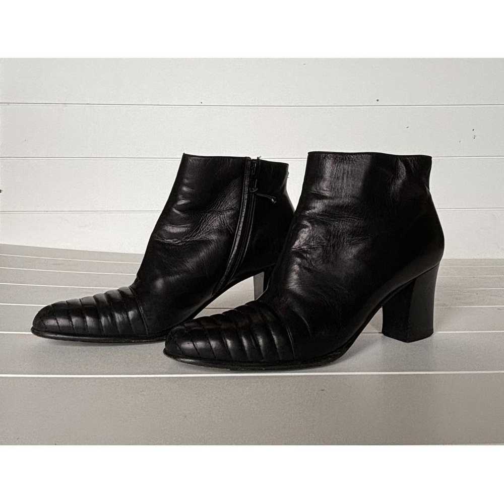Salvatore Ferragamo Leather ankle boots - image 5