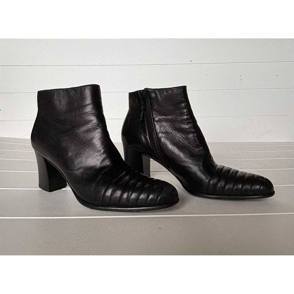 Salvatore Ferragamo Leather ankle boots - image 6