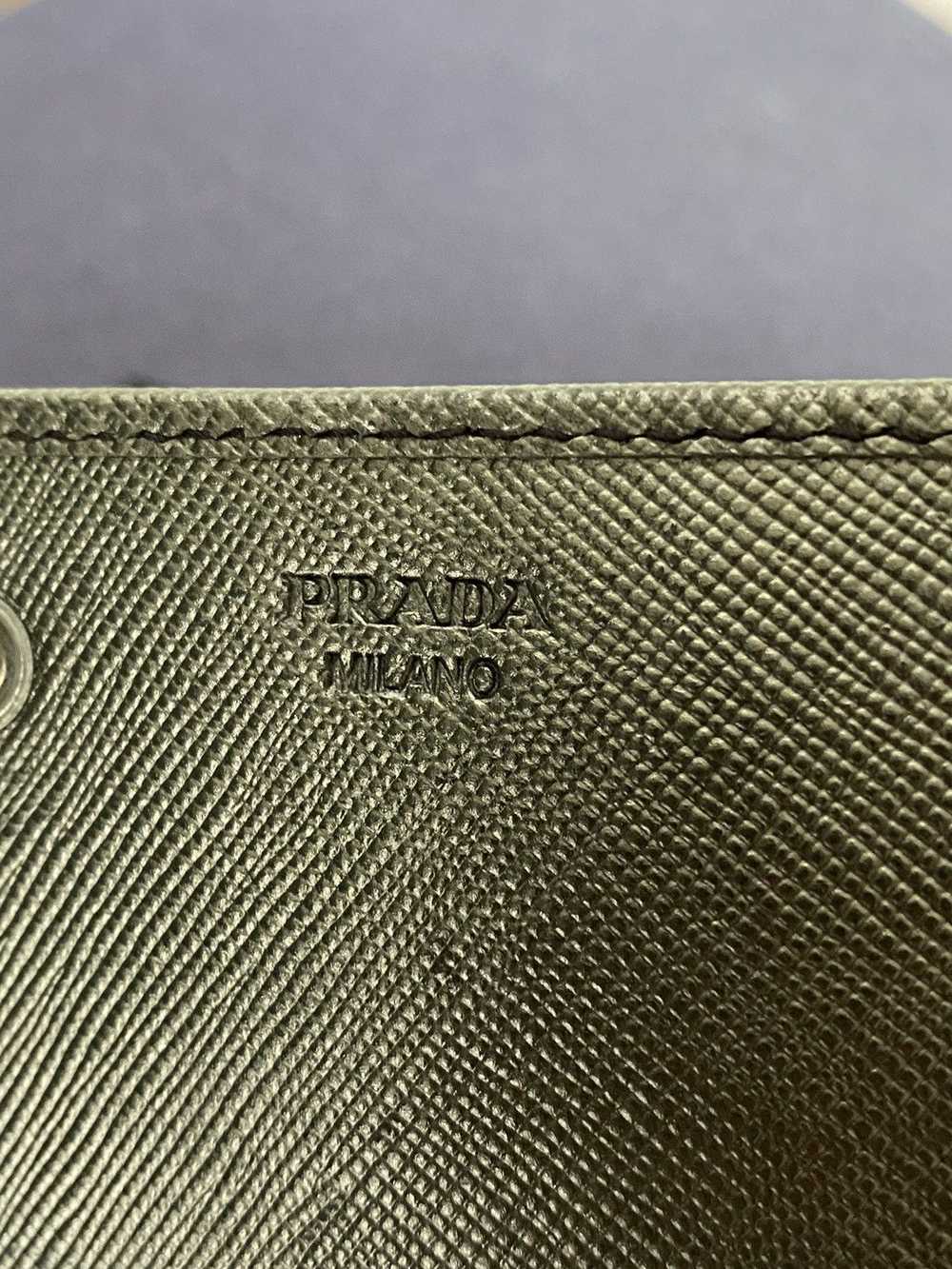 Prada Prada saffiano pombo long wallet - image 7