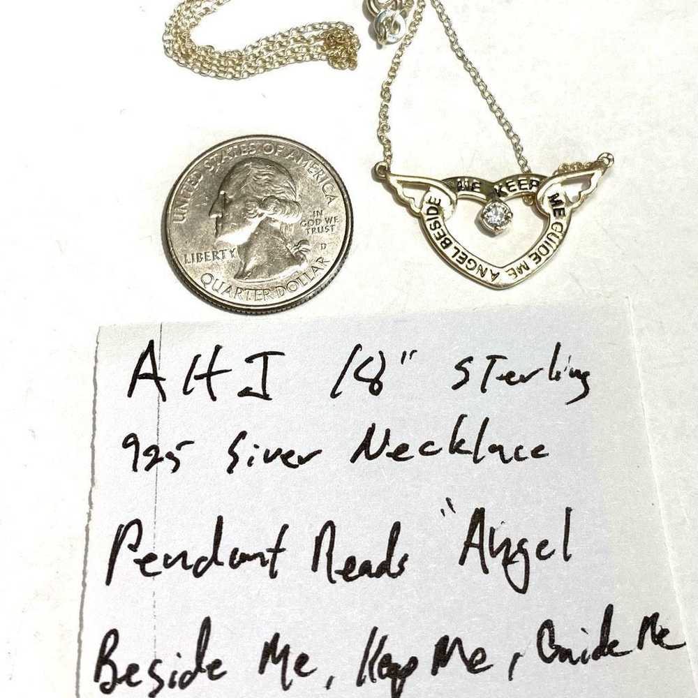 Sterling Silver AHI# Angel Beside Me Sterling Sil… - image 6