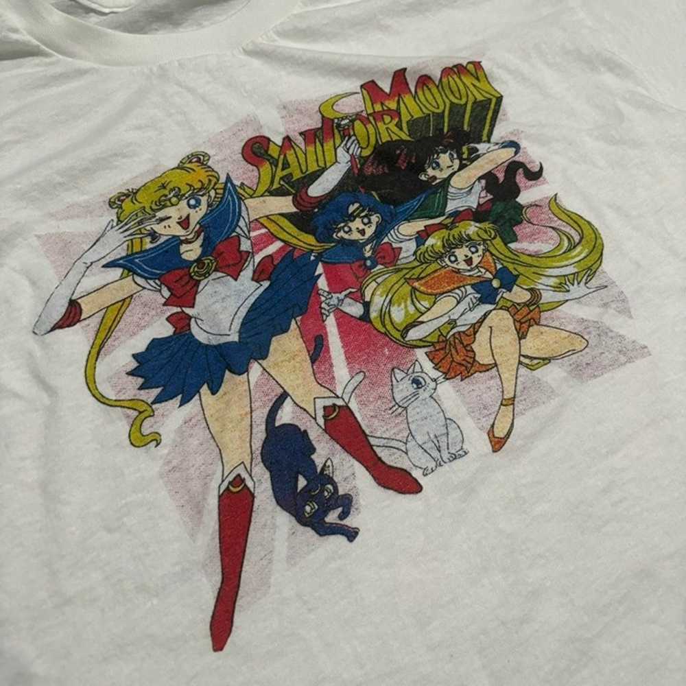 RARE Vintage 90s Sailor Moon Anime Cartoon Graphi… - image 2