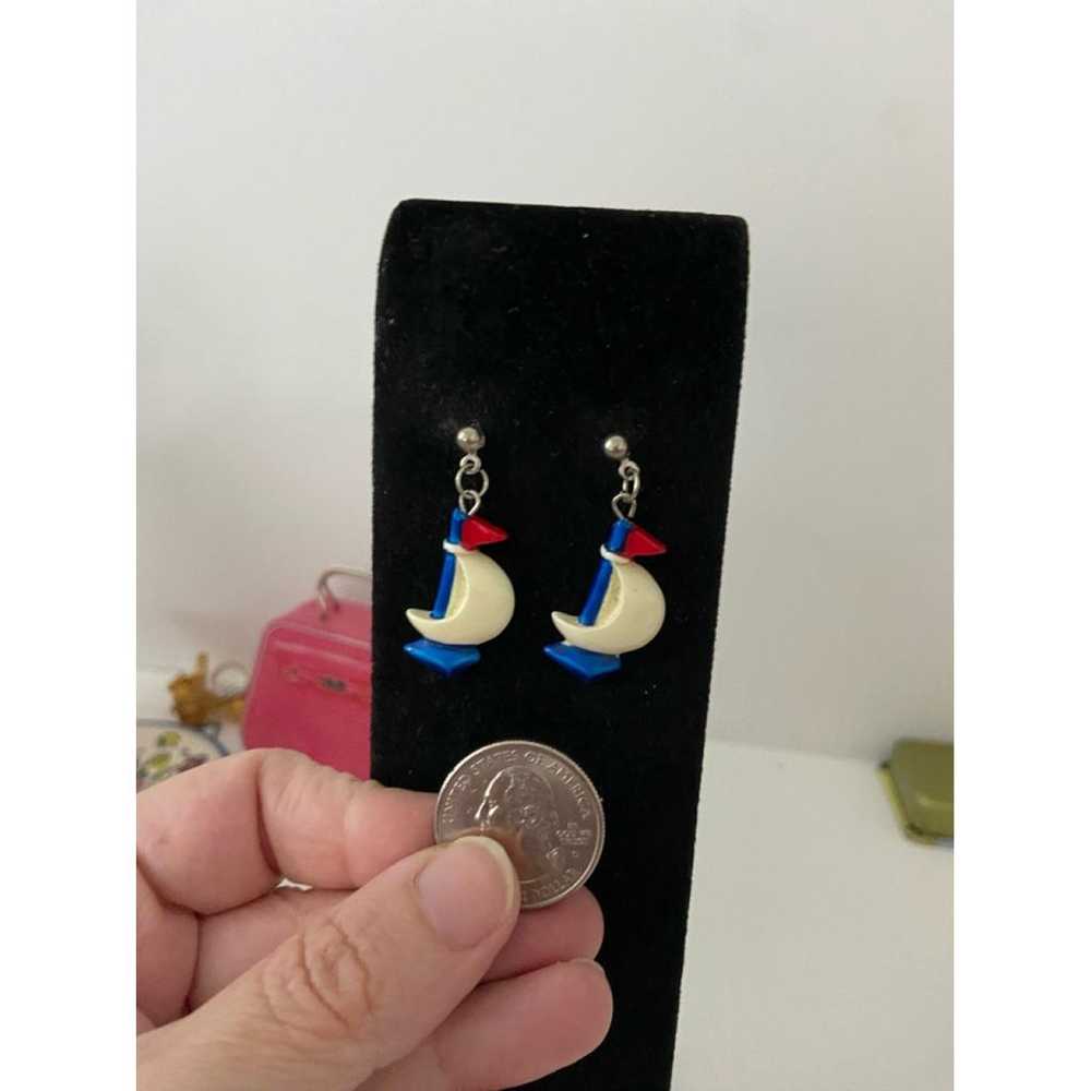 Non Signé / Unsigned Earrings - image 2