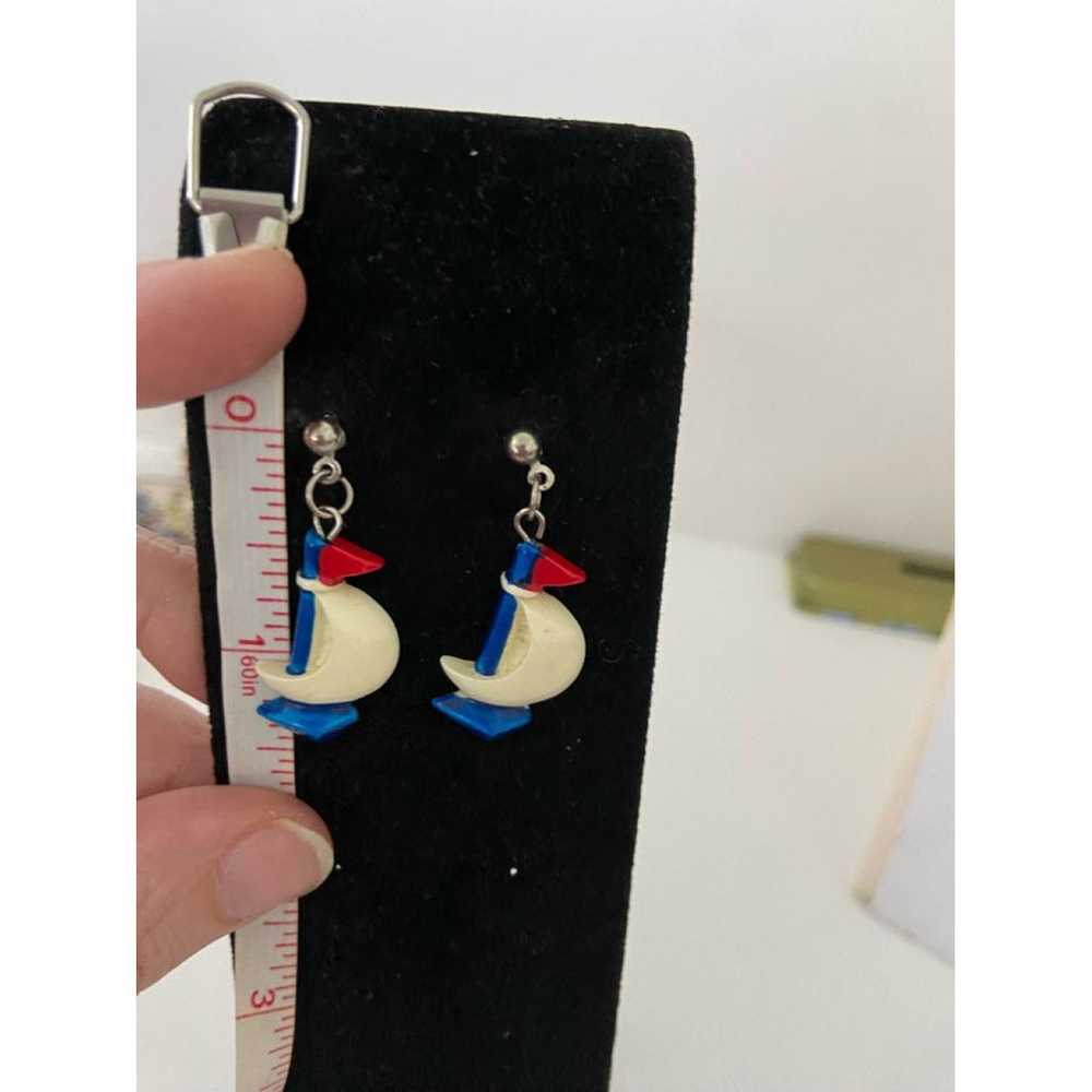 Non Signé / Unsigned Earrings - image 3