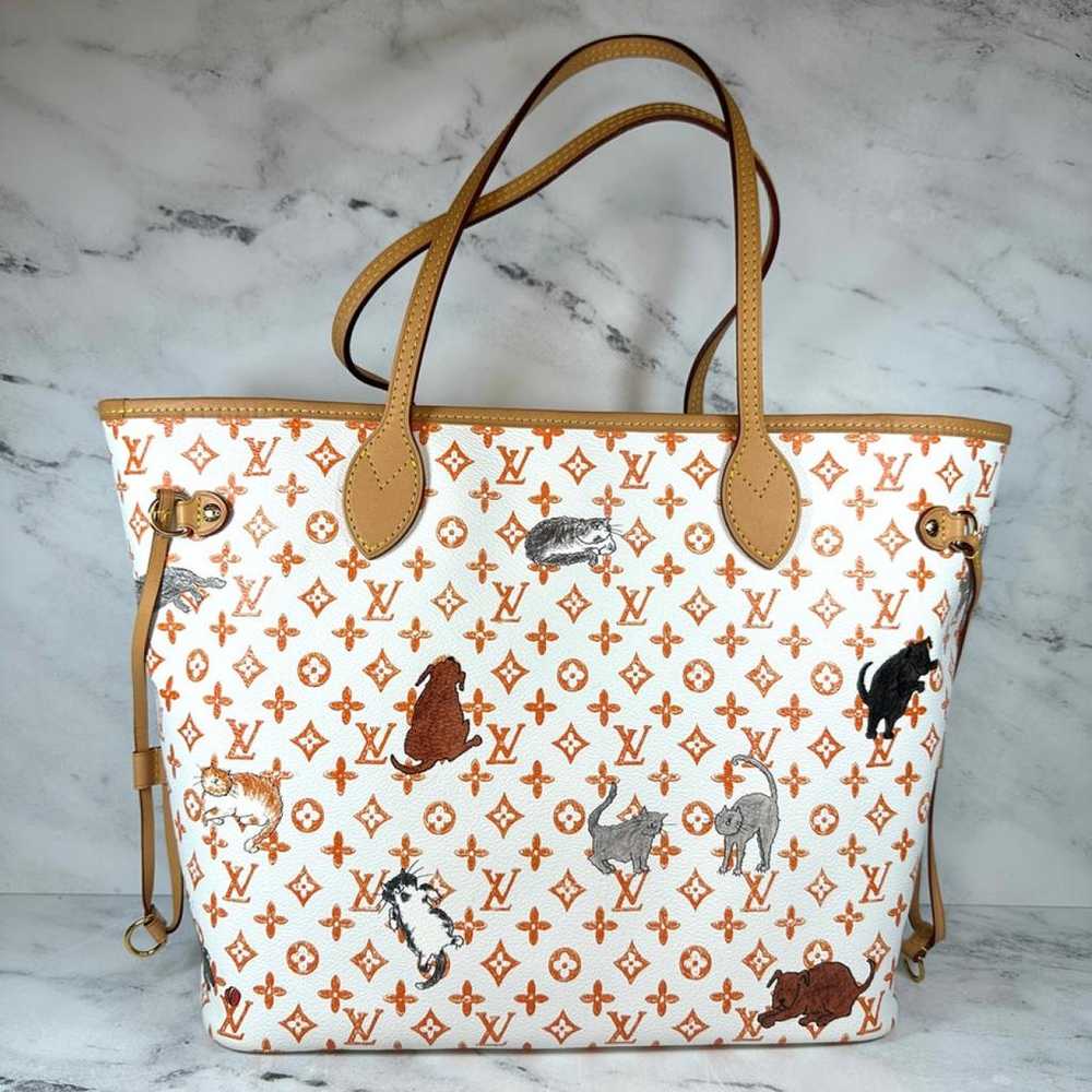Louis Vuitton Open tote leather tote - image 2