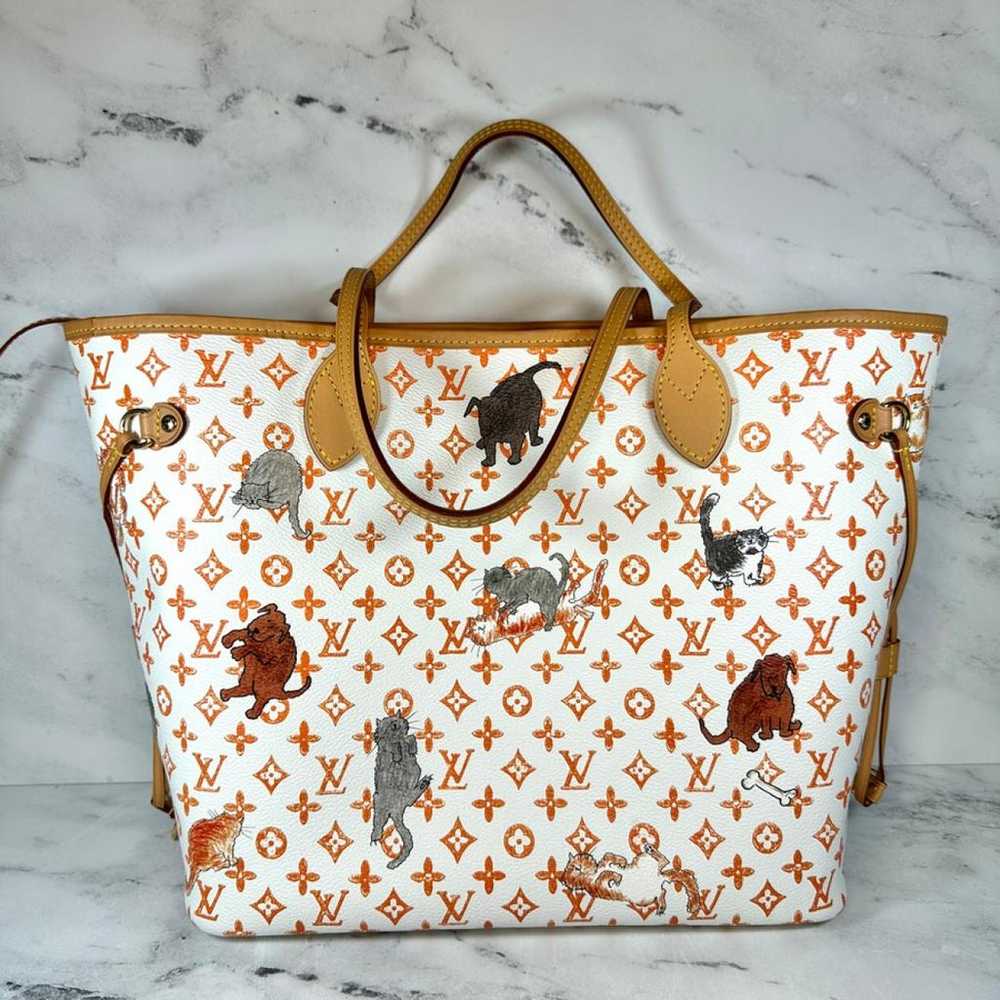 Louis Vuitton Open tote leather tote - image 8