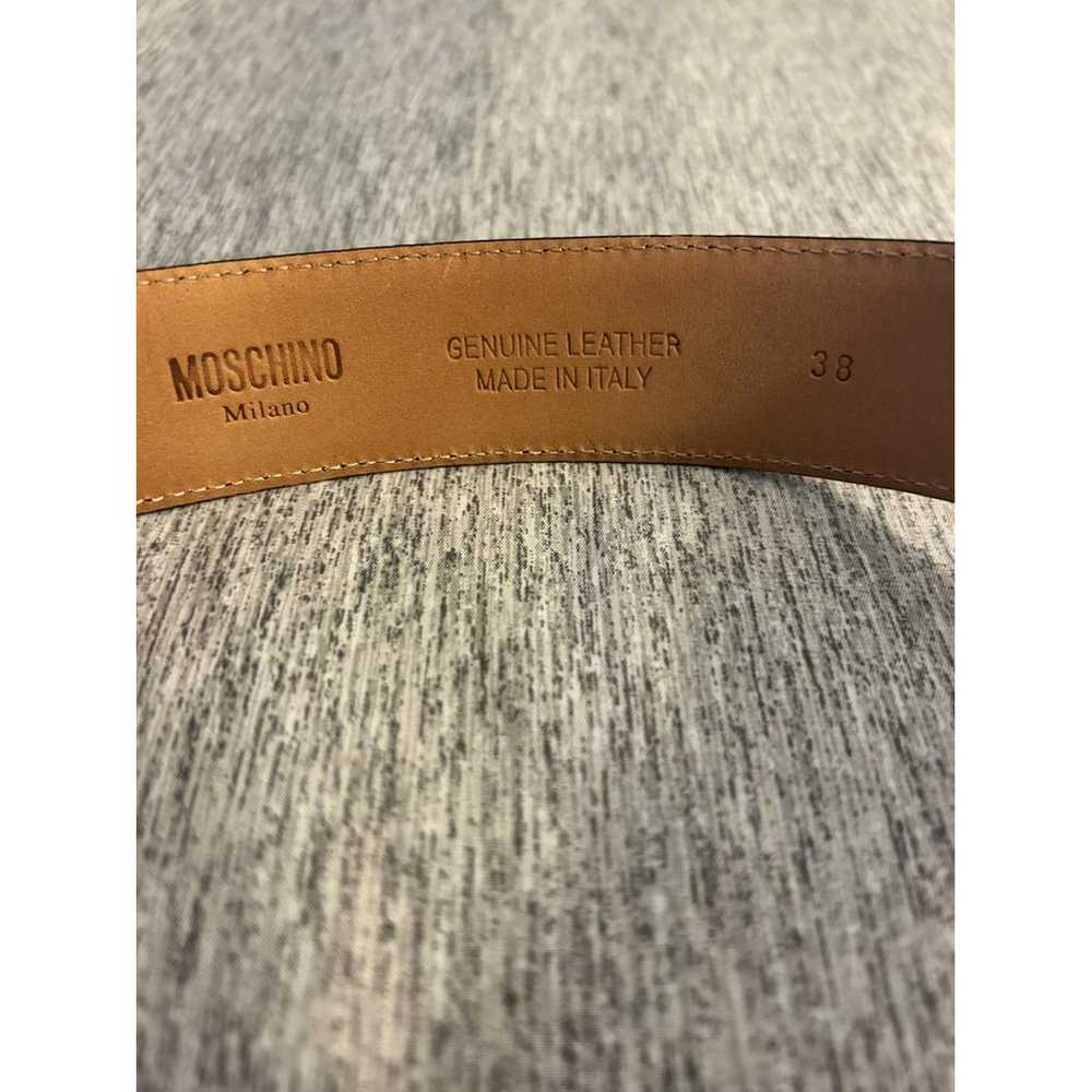 Moschino Leather belt - image 4