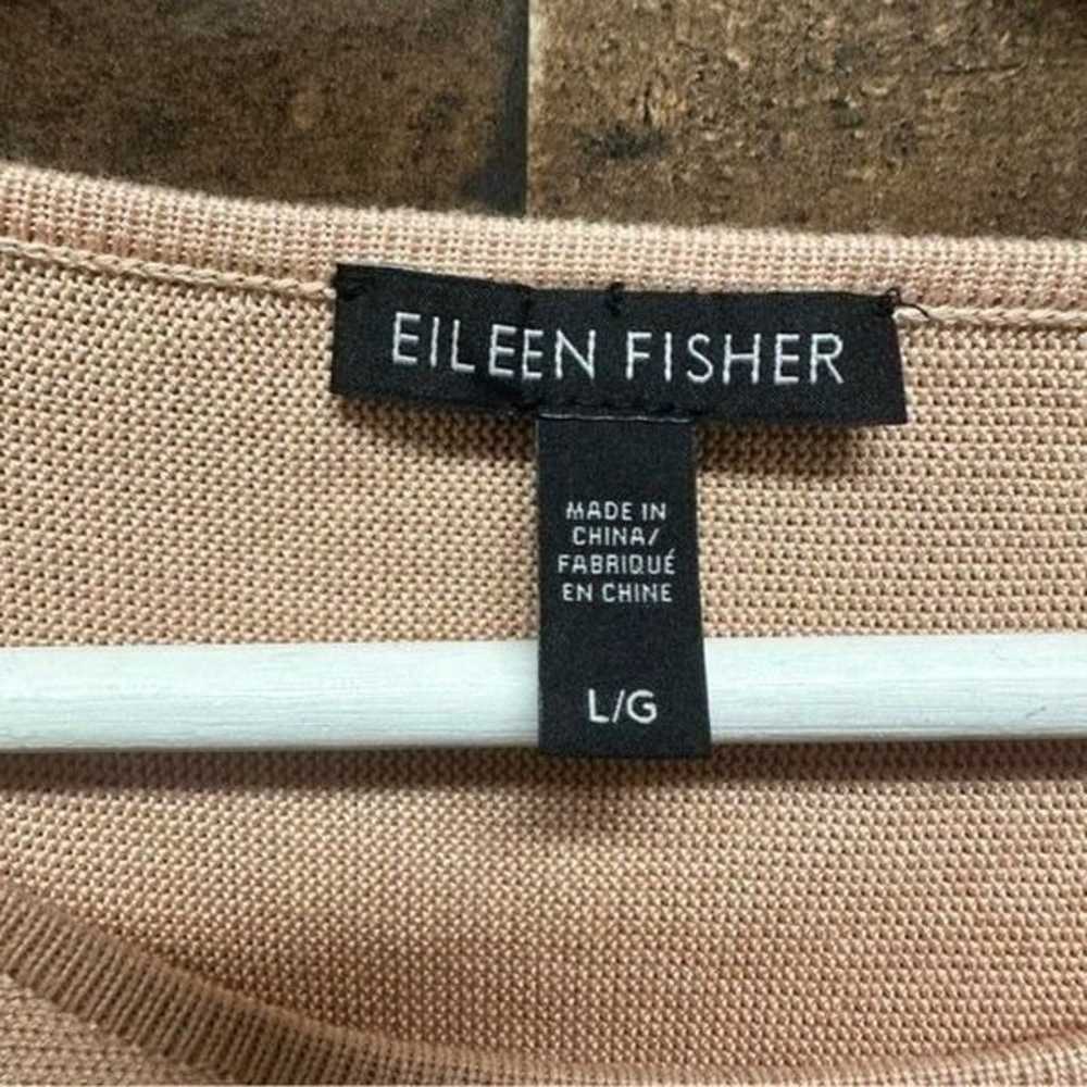 Eileen Fisher Tencel Silk Round Neck Sweater Top … - image 2
