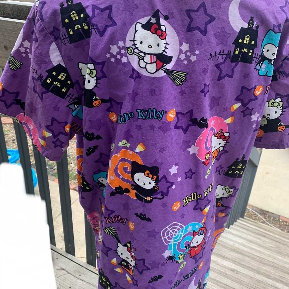 Hello Kitty halloween Scrub Top 2007 - image 8