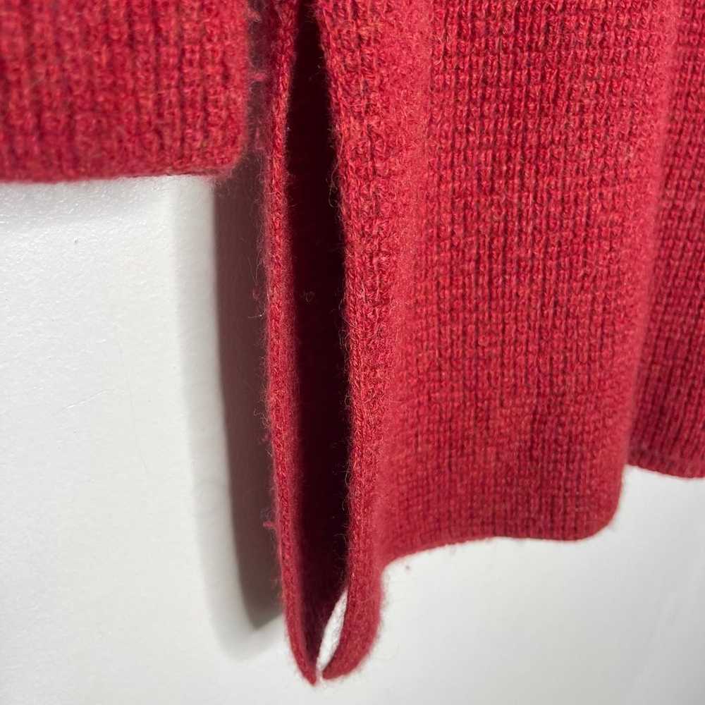 Peruvian Connection Alpaca Red Tunic Sweater Size… - image 3