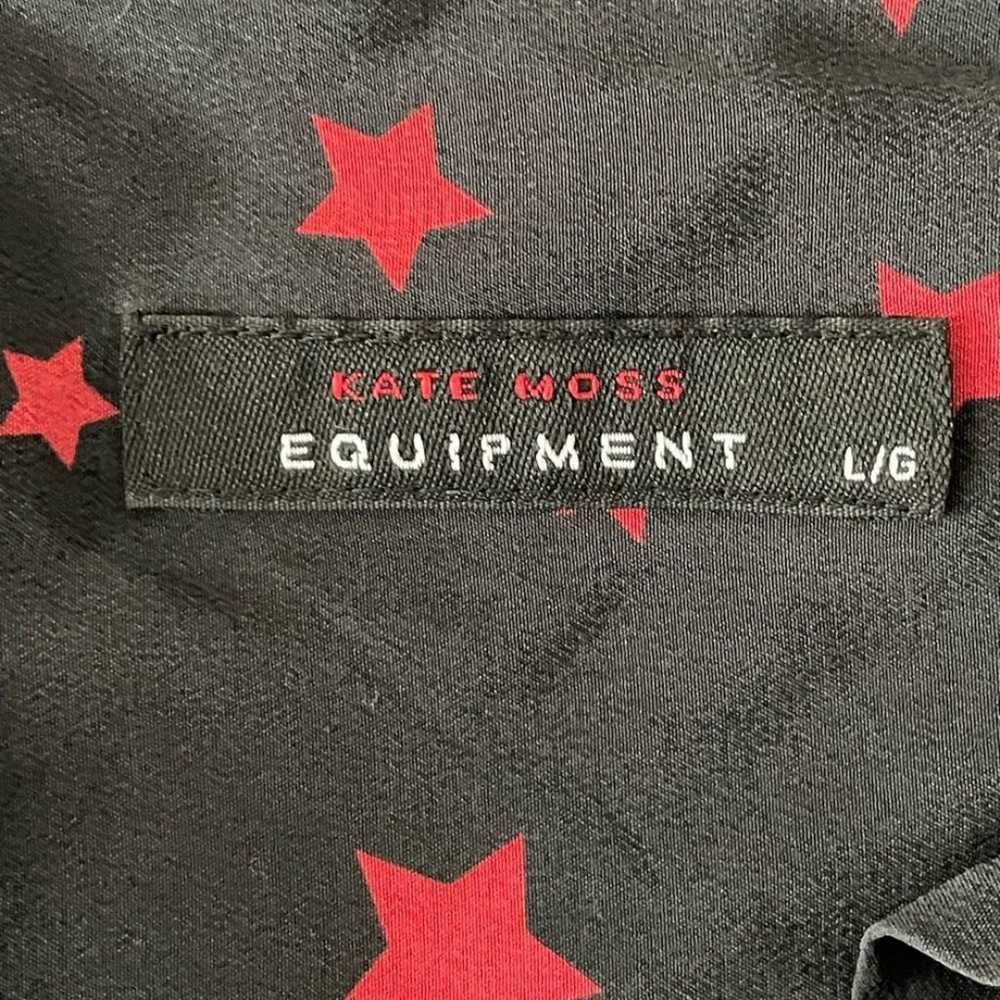 Equipment x Kate Moss Slim Signature Star Printed… - image 6