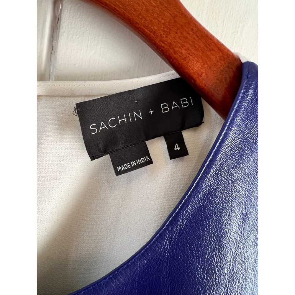 Sachin & Babi Revolve Lamb Leather Color Block Sl… - image 4