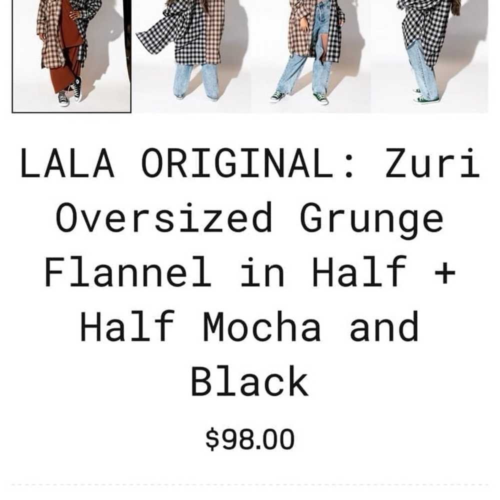 Dressed in LALA ORIGINAL: Zuri Oversized Grunge F… - image 7
